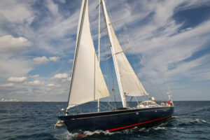 Sailing yacht Drone